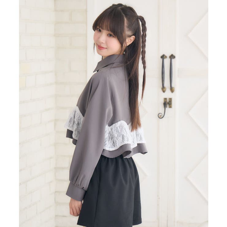 ペプラム裾レースSH | RETRO GIRL | 詳細画像19 