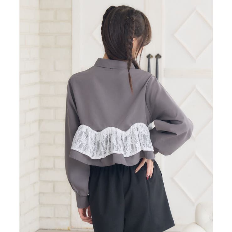 ペプラム裾レースSH | RETRO GIRL | 詳細画像20 