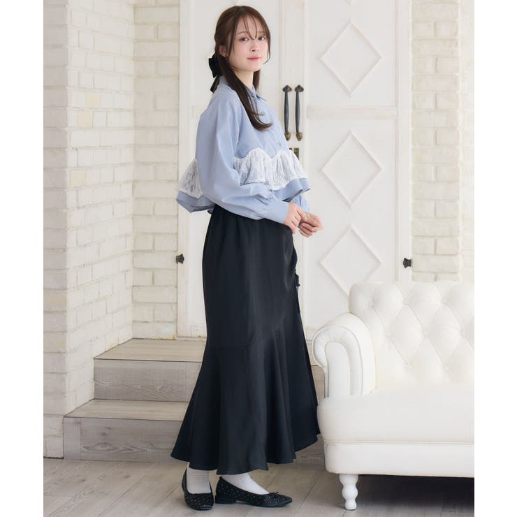 ペプラム裾レースSH | RETRO GIRL | 詳細画像22 