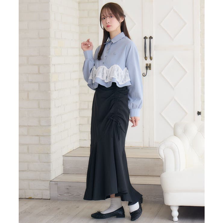 ペプラム裾レースSH | RETRO GIRL | 詳細画像23 