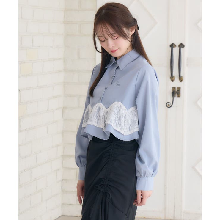 ペプラム裾レースSH | RETRO GIRL | 詳細画像27 