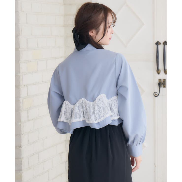 ペプラム裾レースSH | RETRO GIRL | 詳細画像28 