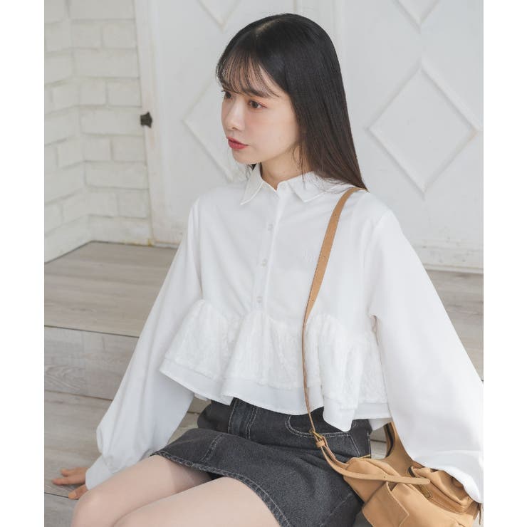 ペプラム裾レースSH | RETRO GIRL | 詳細画像3 