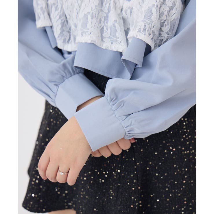 ペプラム裾レースSH | RETRO GIRL | 詳細画像35 