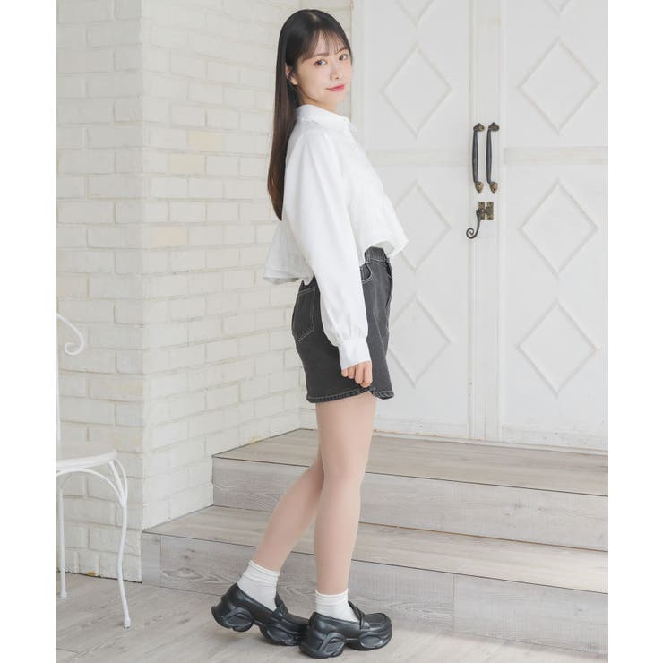 ペプラム裾レースSH | RETRO GIRL | 詳細画像5 