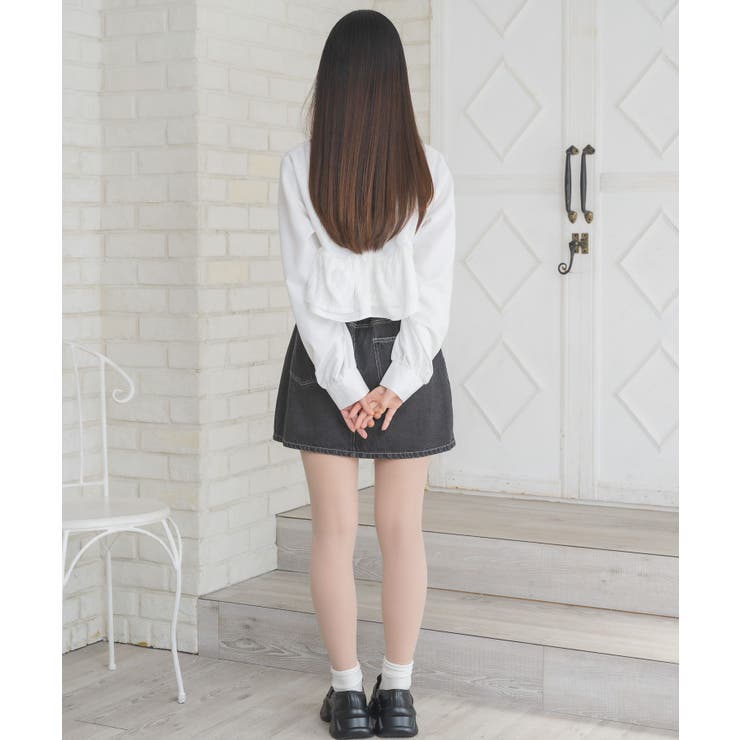 ペプラム裾レースSH | RETRO GIRL | 詳細画像7 