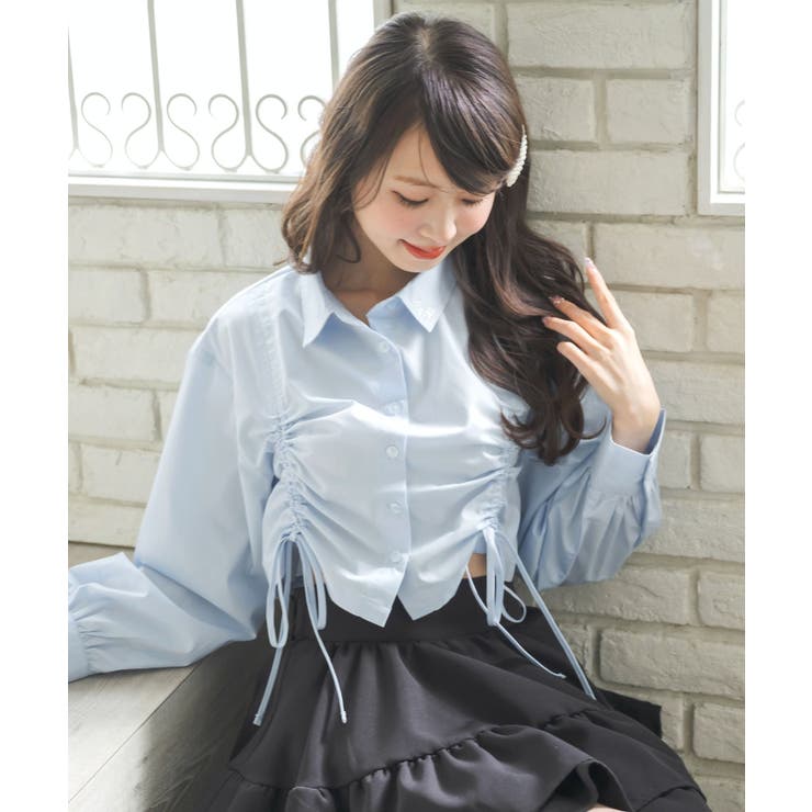 BLU0 | キラキラロゴドロストSH | RETRO GIRL