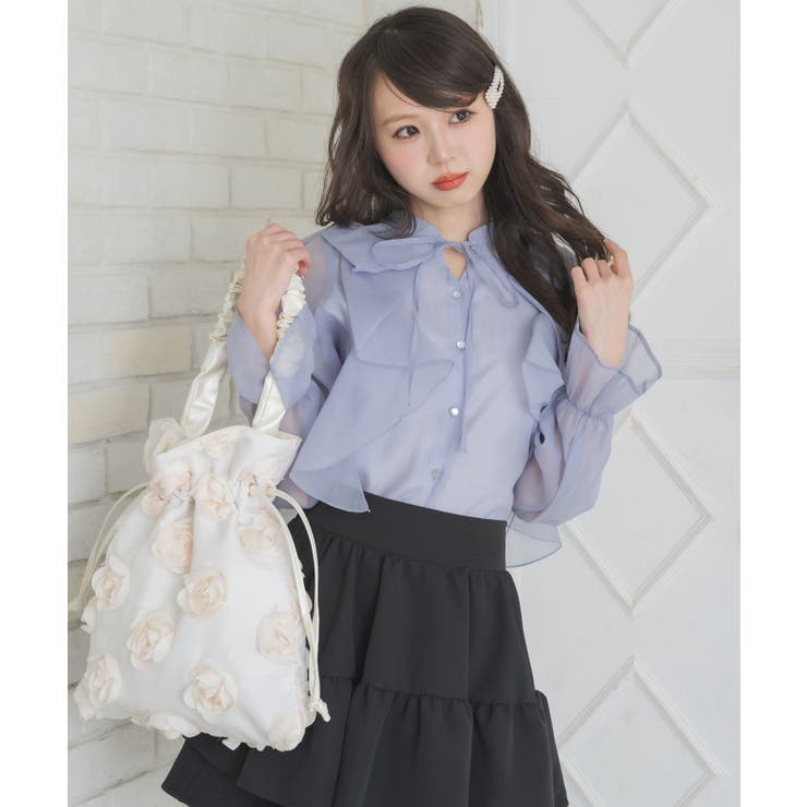 肩リボンフリルBL | RETRO GIRL | 詳細画像26 