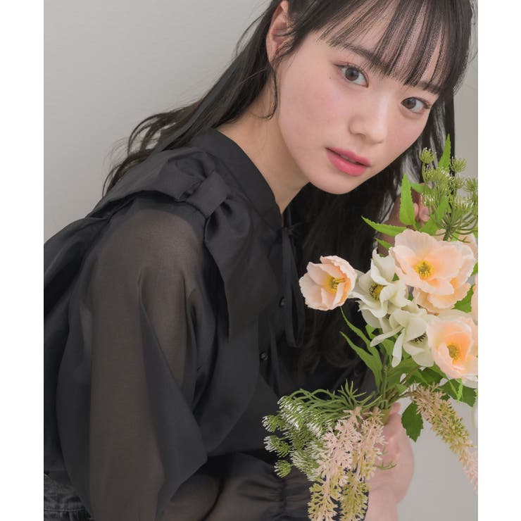 肩リボンフリルBL | RETRO GIRL | 詳細画像3 