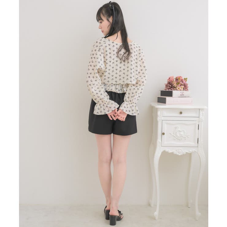 リボンステッチキャミ＆ボレロSET | RETRO GIRL | 詳細画像15 