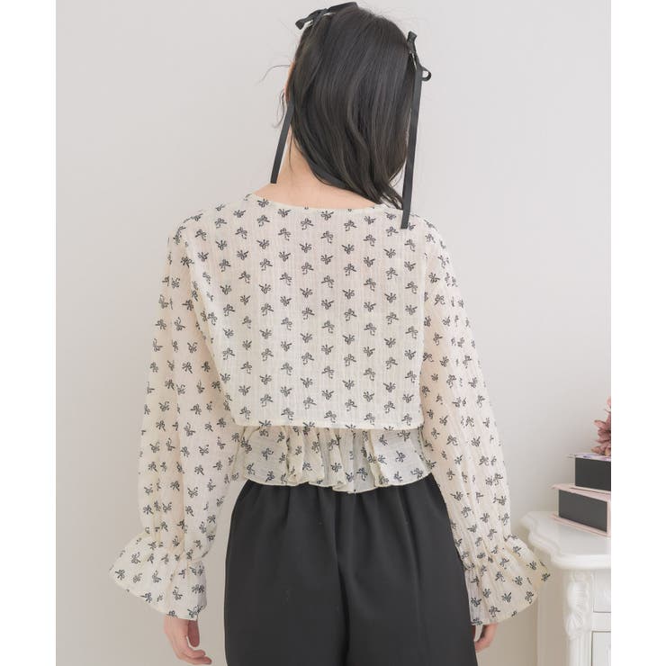 リボンステッチキャミ＆ボレロSET | RETRO GIRL | 詳細画像19 