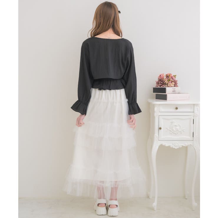 リボンステッチキャミ＆ボレロSET | RETRO GIRL | 詳細画像23 