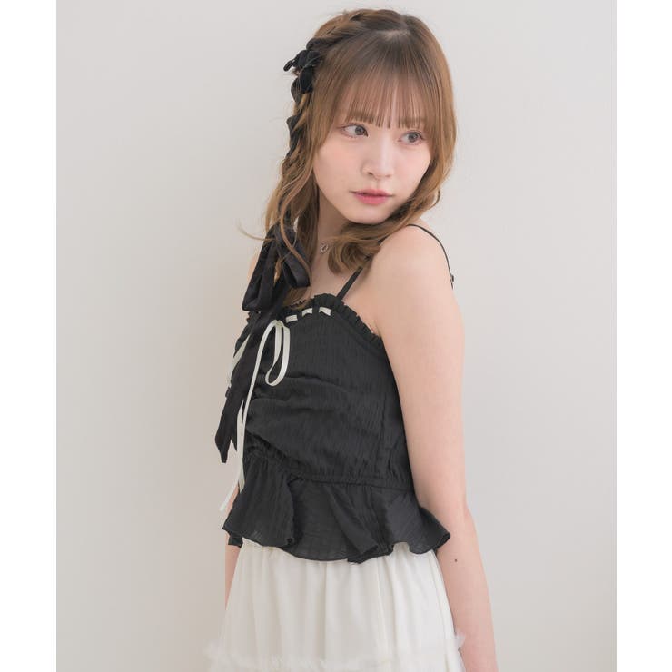 リボンステッチキャミ＆ボレロSET | RETRO GIRL | 詳細画像32 