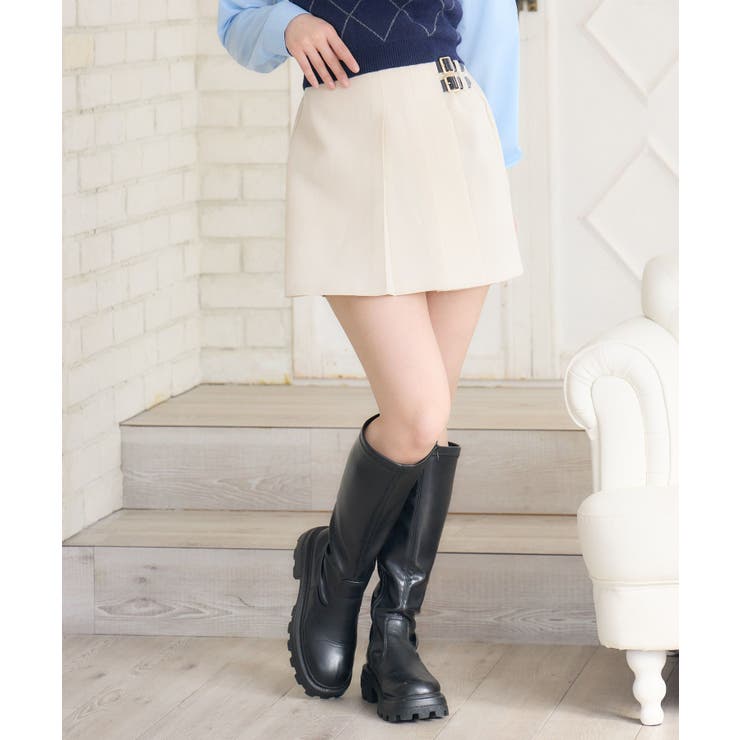 WHT4 | ラップ風ミニスカパン | RETRO GIRL