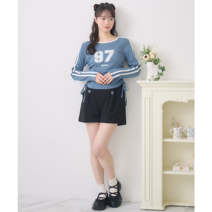 袖ラインドロストTEE | RETRO GIRL | 詳細画像11 