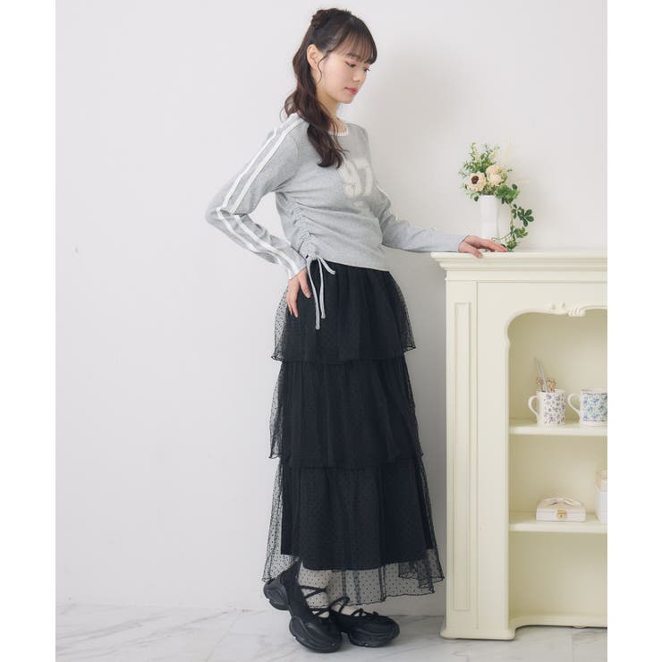 袖ラインドロストTEE | RETRO GIRL | 詳細画像22 