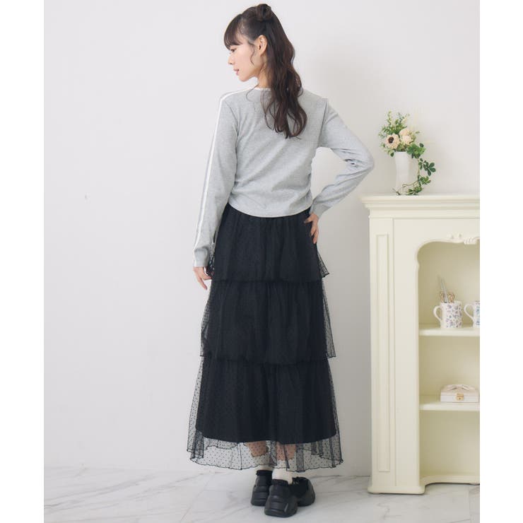 袖ラインドロストTEE | RETRO GIRL | 詳細画像24 