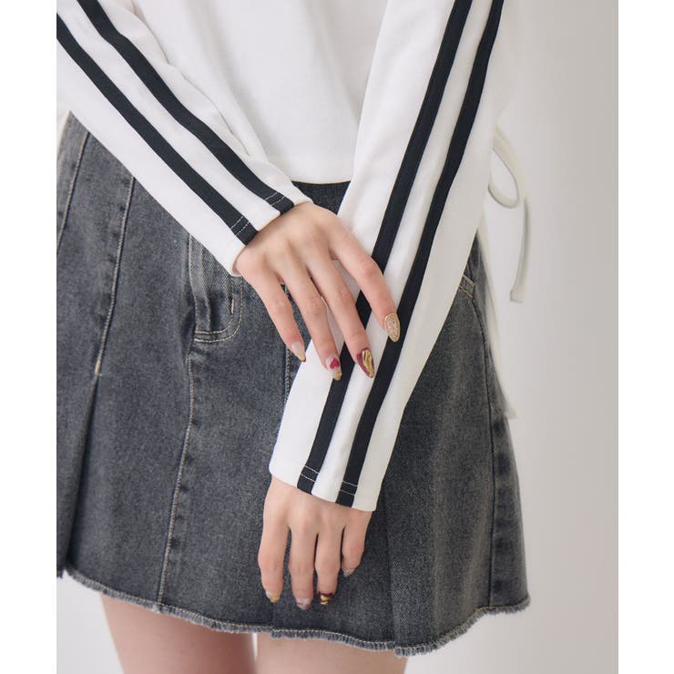 袖ラインドロストTEE | RETRO GIRL | 詳細画像31 