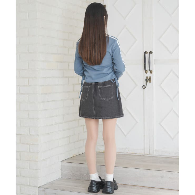 袖ラインドロストTEE | RETRO GIRL | 詳細画像6 