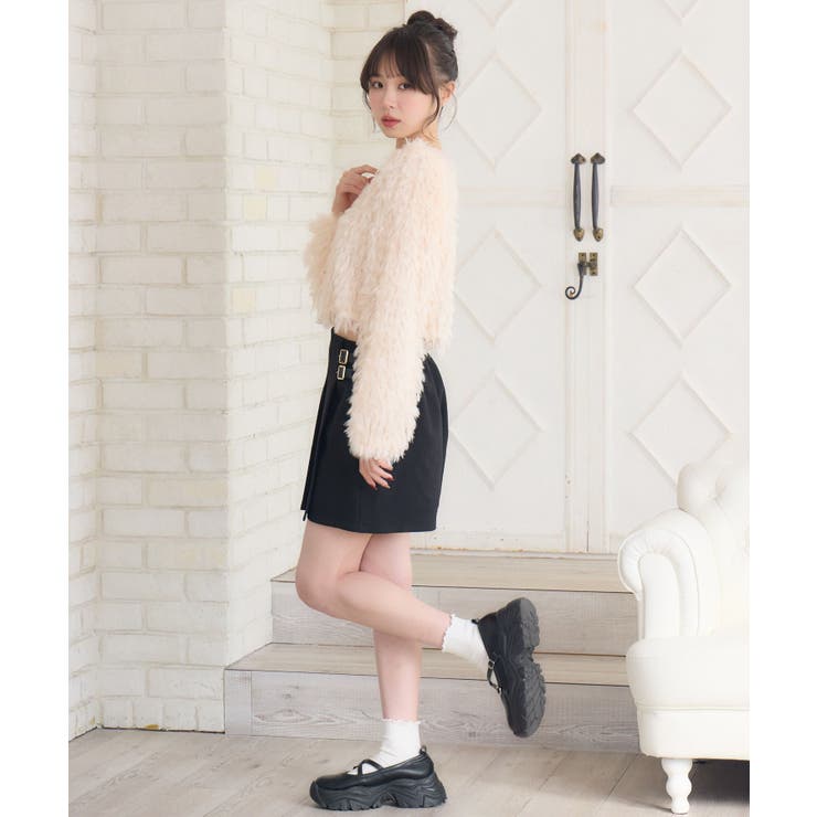 シャイニーフェザーCTカーデ | RETRO GIRL | 詳細画像12 