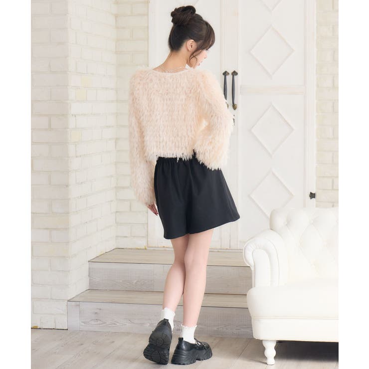 シャイニーフェザーCTカーデ | RETRO GIRL | 詳細画像13 