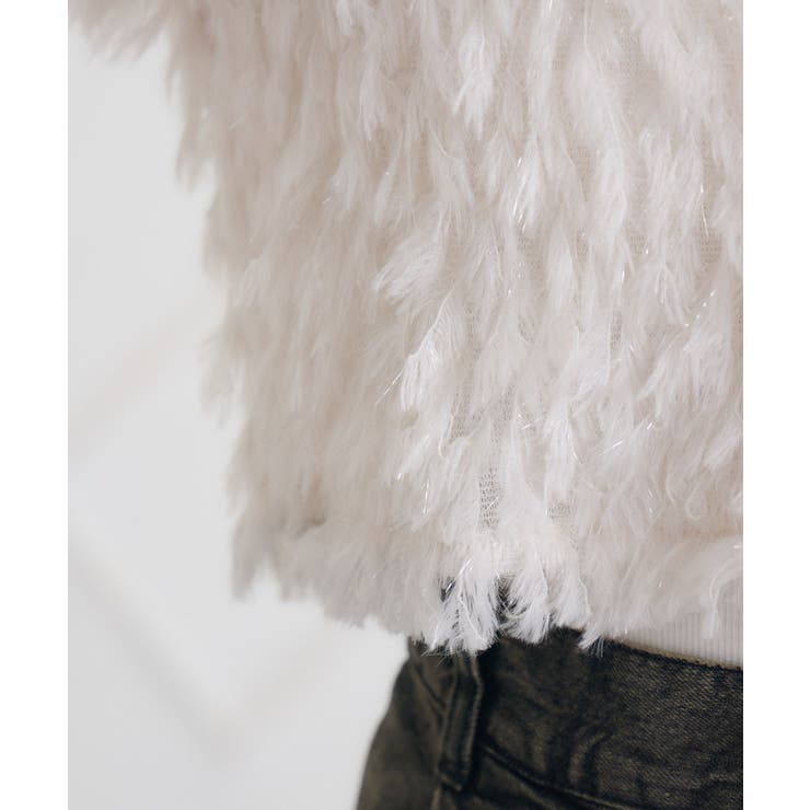 シャイニーフェザーCTカーデ | RETRO GIRL | 詳細画像31 