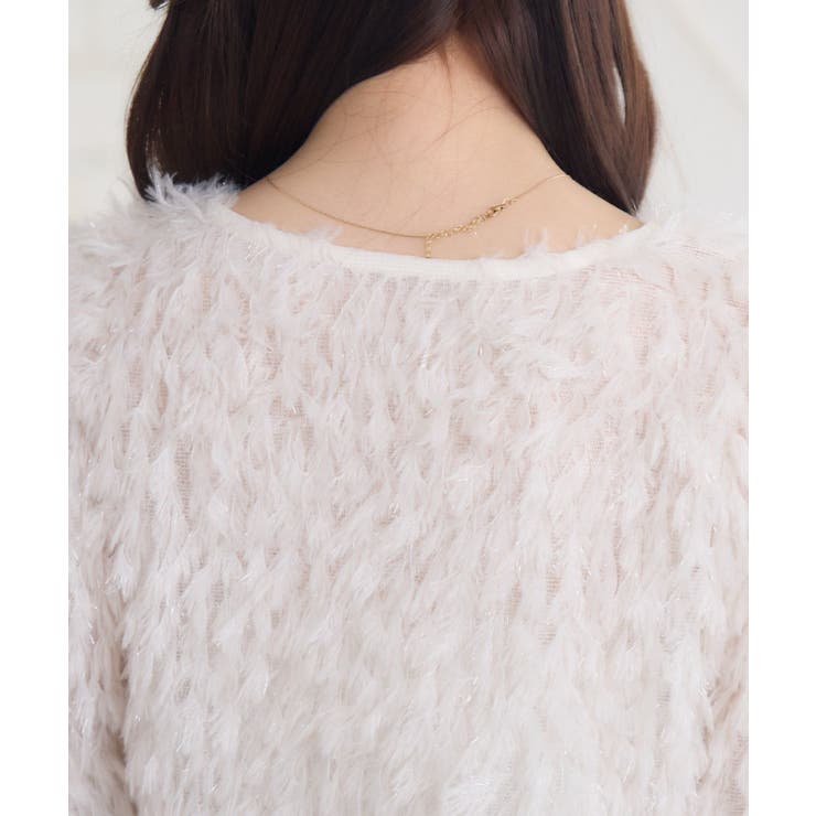 シャイニーフェザーCTカーデ | RETRO GIRL | 詳細画像33 