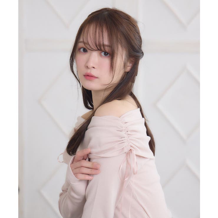 リボン付きオフショルCT | RETRO GIRL | 詳細画像12 