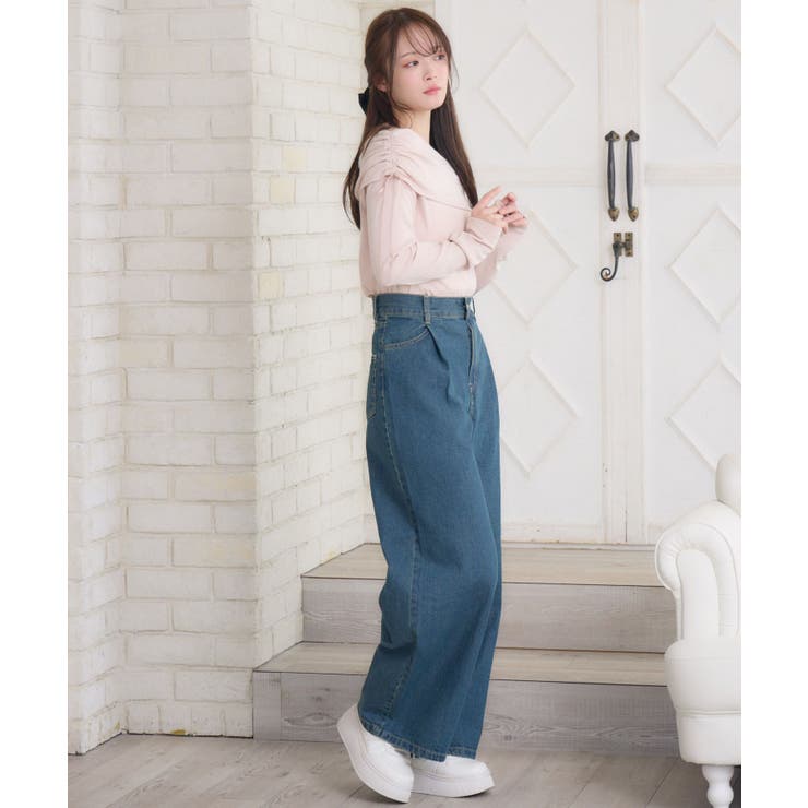 リボン付きオフショルCT | RETRO GIRL | 詳細画像14 