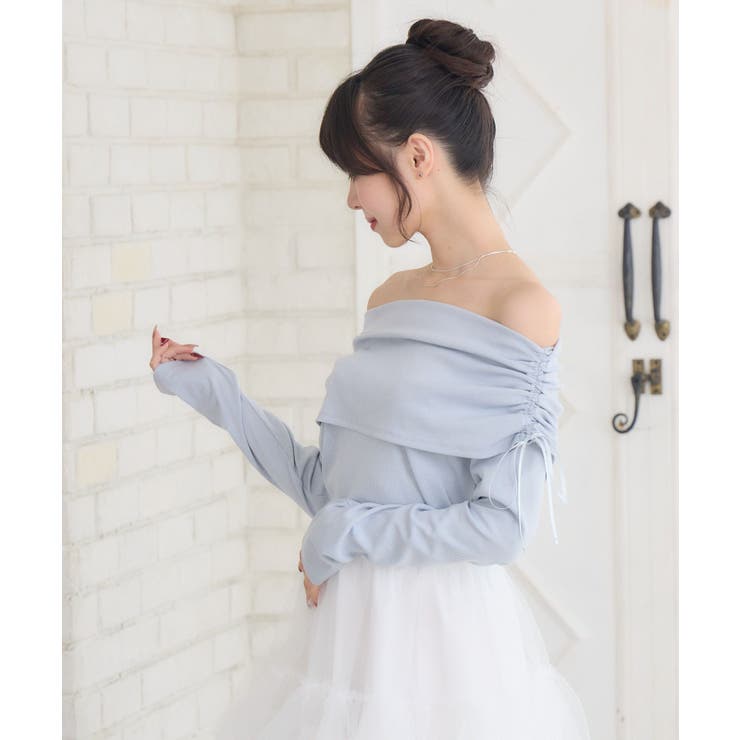 リボン付きオフショルCT | RETRO GIRL | 詳細画像27 