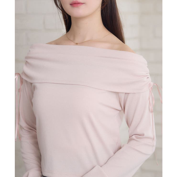 リボン付きオフショルCT | RETRO GIRL | 詳細画像29 