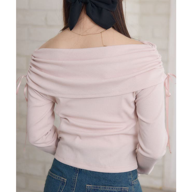 リボン付きオフショルCT | RETRO GIRL | 詳細画像31 