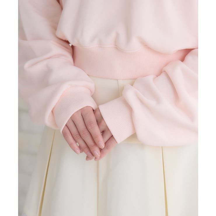 ラメ刺繍ロゴトレーナー | RETRO GIRL | 詳細画像33 