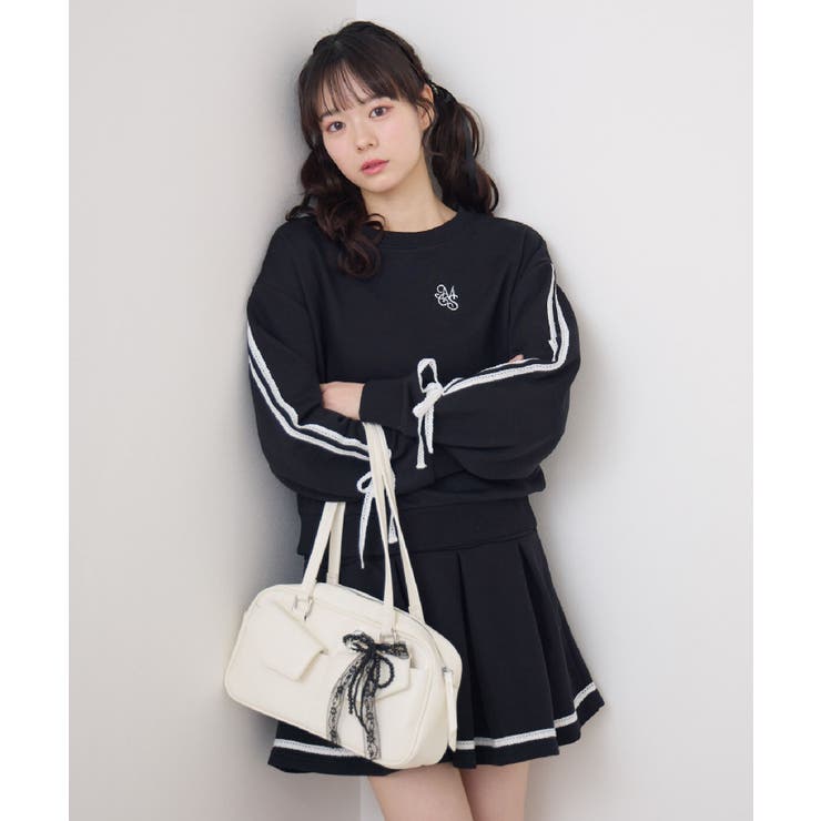 【セットアイテム】レース付き裏毛SETUP | RETRO GIRL | 詳細画像13 