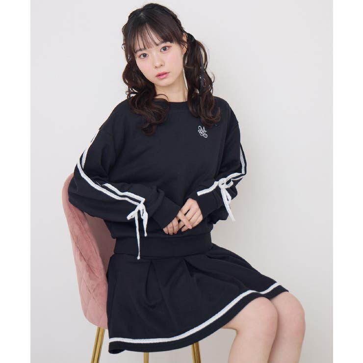 【セットアイテム】レース付き裏毛SETUP | RETRO GIRL | 詳細画像14 