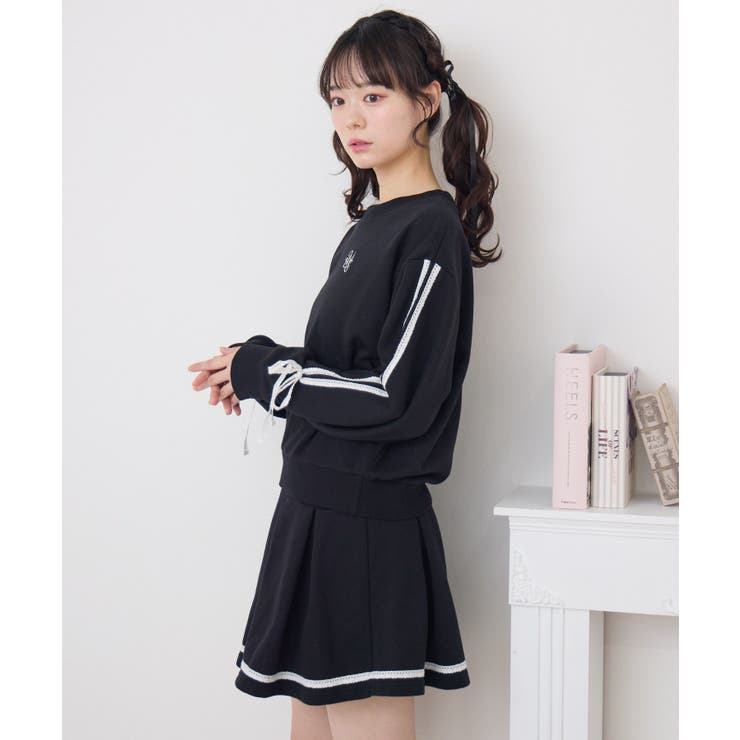 【セットアイテム】レース付き裏毛SETUP | RETRO GIRL | 詳細画像22 