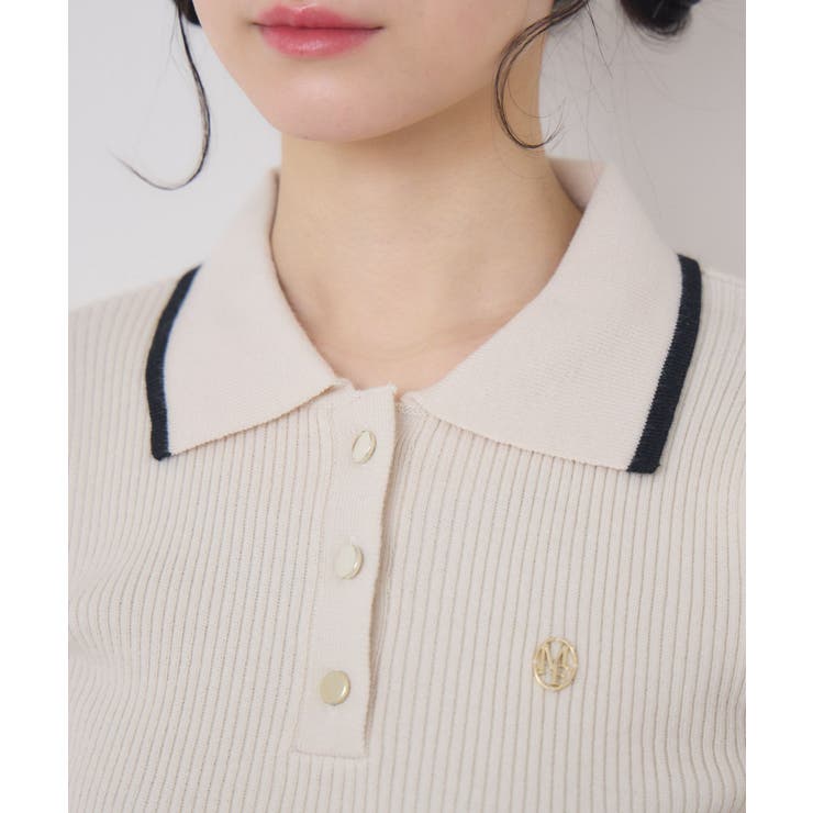 襟バイカラーリブNTPO | RETRO GIRL | 詳細画像27 