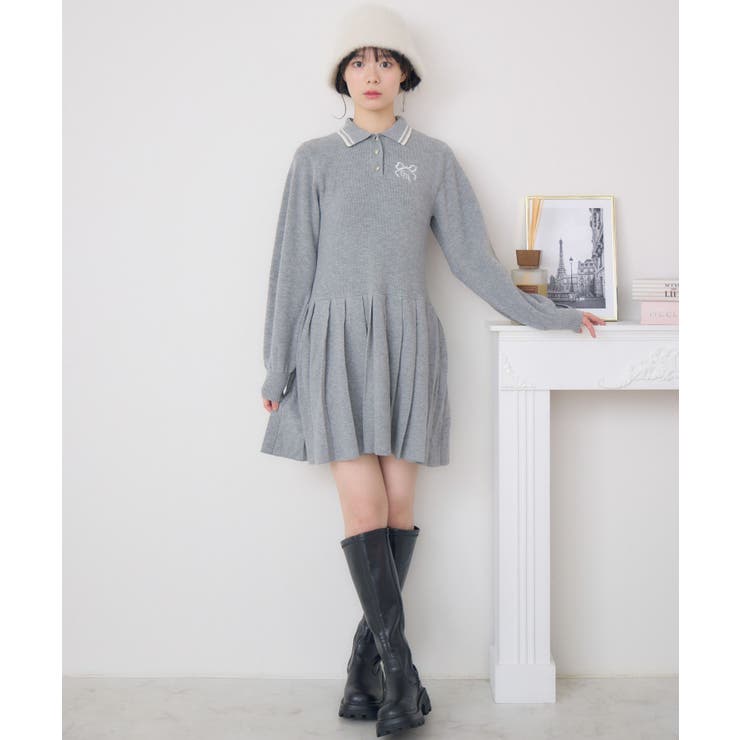 ポロミニプリーツOP | RETRO GIRL | 詳細画像10 