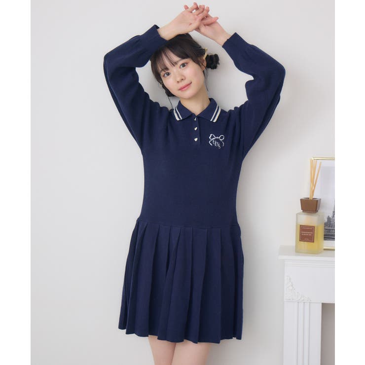 ポロミニプリーツOP | RETRO GIRL | 詳細画像22 