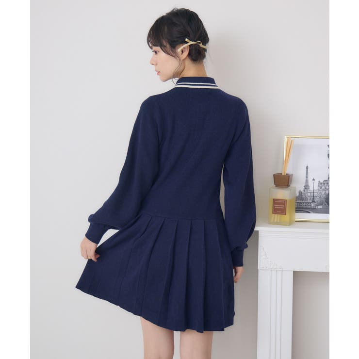 ポロミニプリーツOP | RETRO GIRL | 詳細画像24 