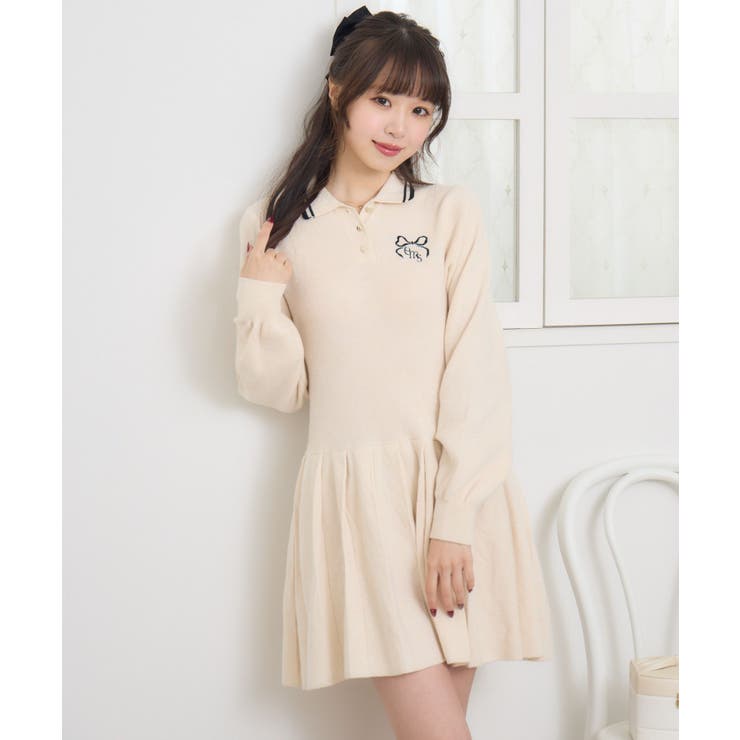 ポロミニプリーツOP | RETRO GIRL | 詳細画像6 