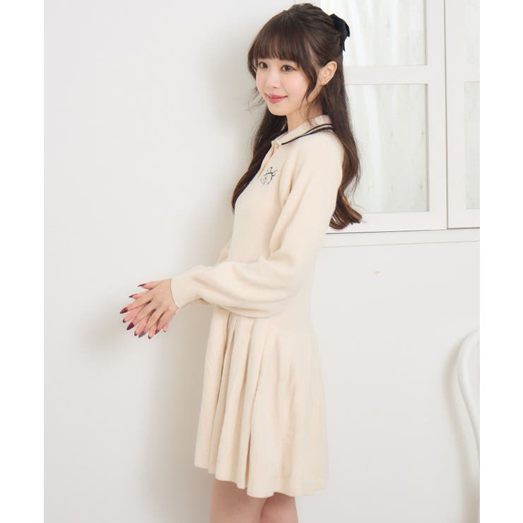 ポロミニプリーツOP | RETRO GIRL | 詳細画像8 