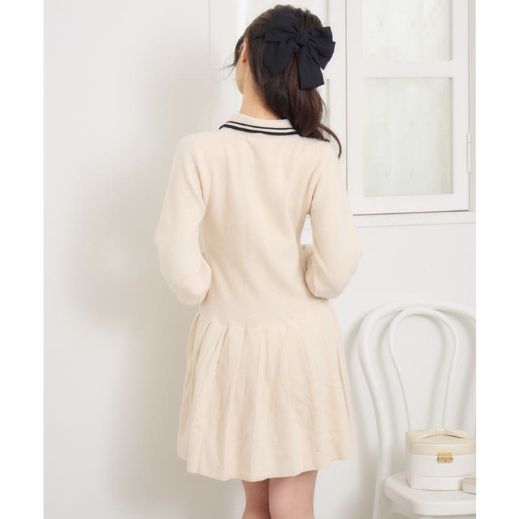 ポロミニプリーツOP | RETRO GIRL | 詳細画像9 