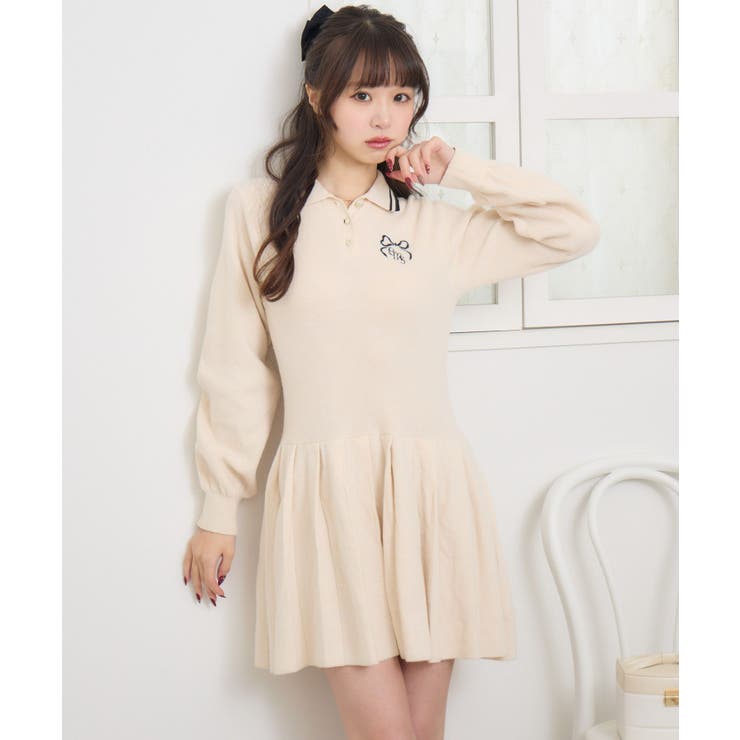 LOW CLASSIC ロウ クラシック プリーツミニワンピースSサイズ LOW CLASSIC｜ロウ クラシックのワンピース（プリーツ）通販