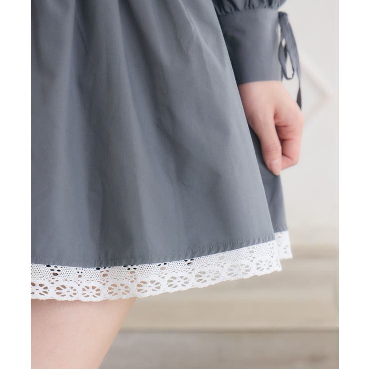 裾レースシャツOP | RETRO GIRL | 詳細画像36 