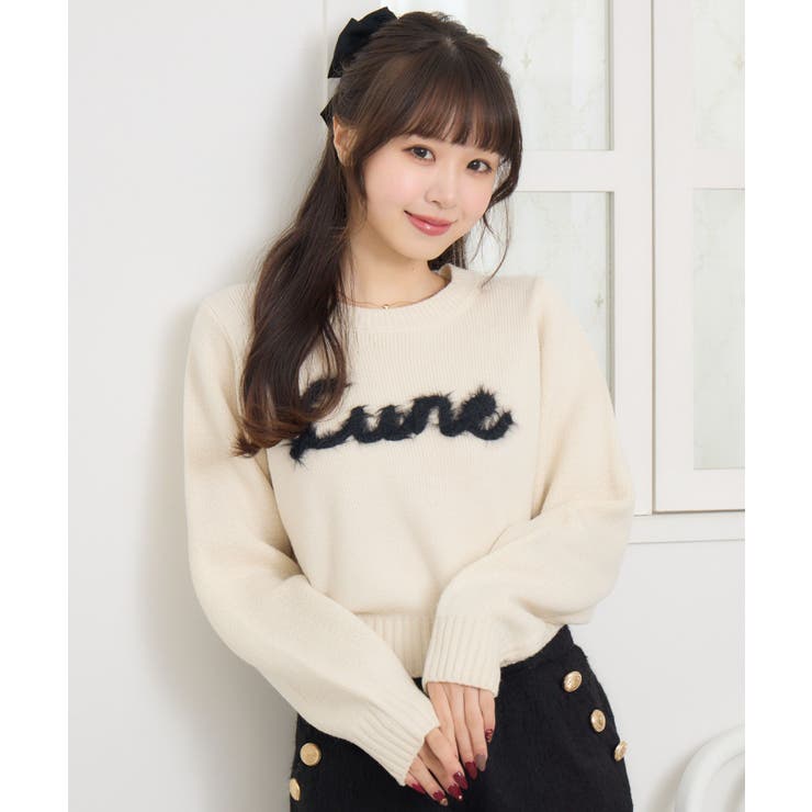 WHT2 | シャギーロゴNTPO | RETRO GIRL