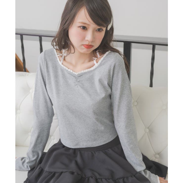 リボン付きシャーリングCT | RETRO GIRL | 詳細画像10 