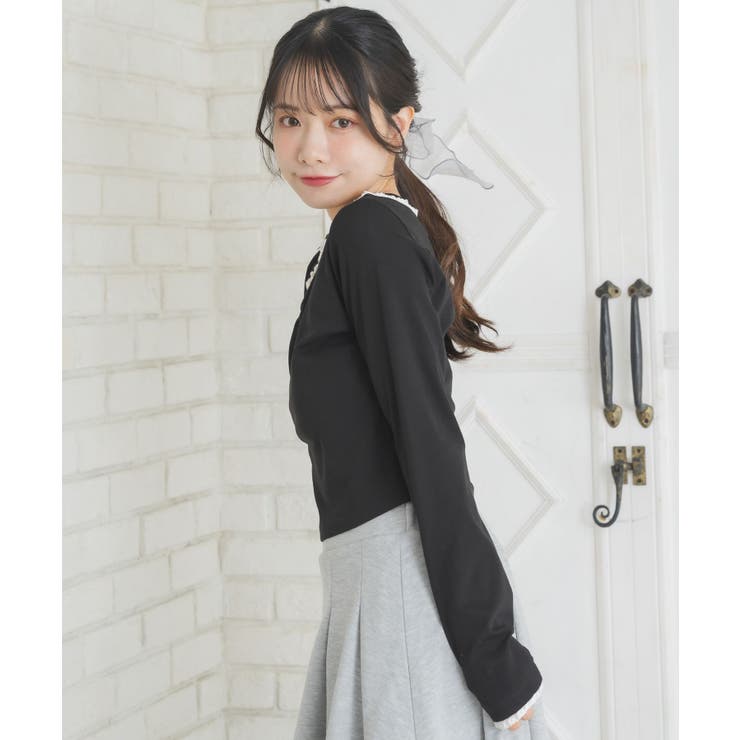 リボン付きシャーリングCT | RETRO GIRL | 詳細画像8 