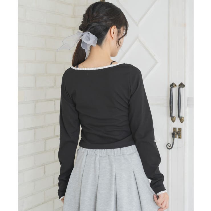 リボン付きシャーリングCT | RETRO GIRL | 詳細画像9 