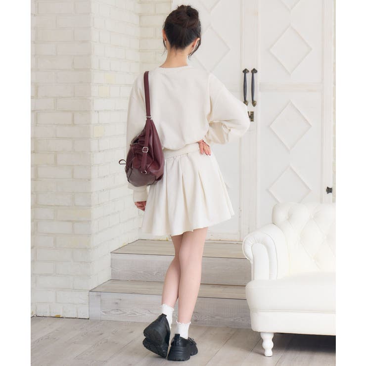 ショートトレーナー＆SKSET | RETRO GIRL | 詳細画像19 